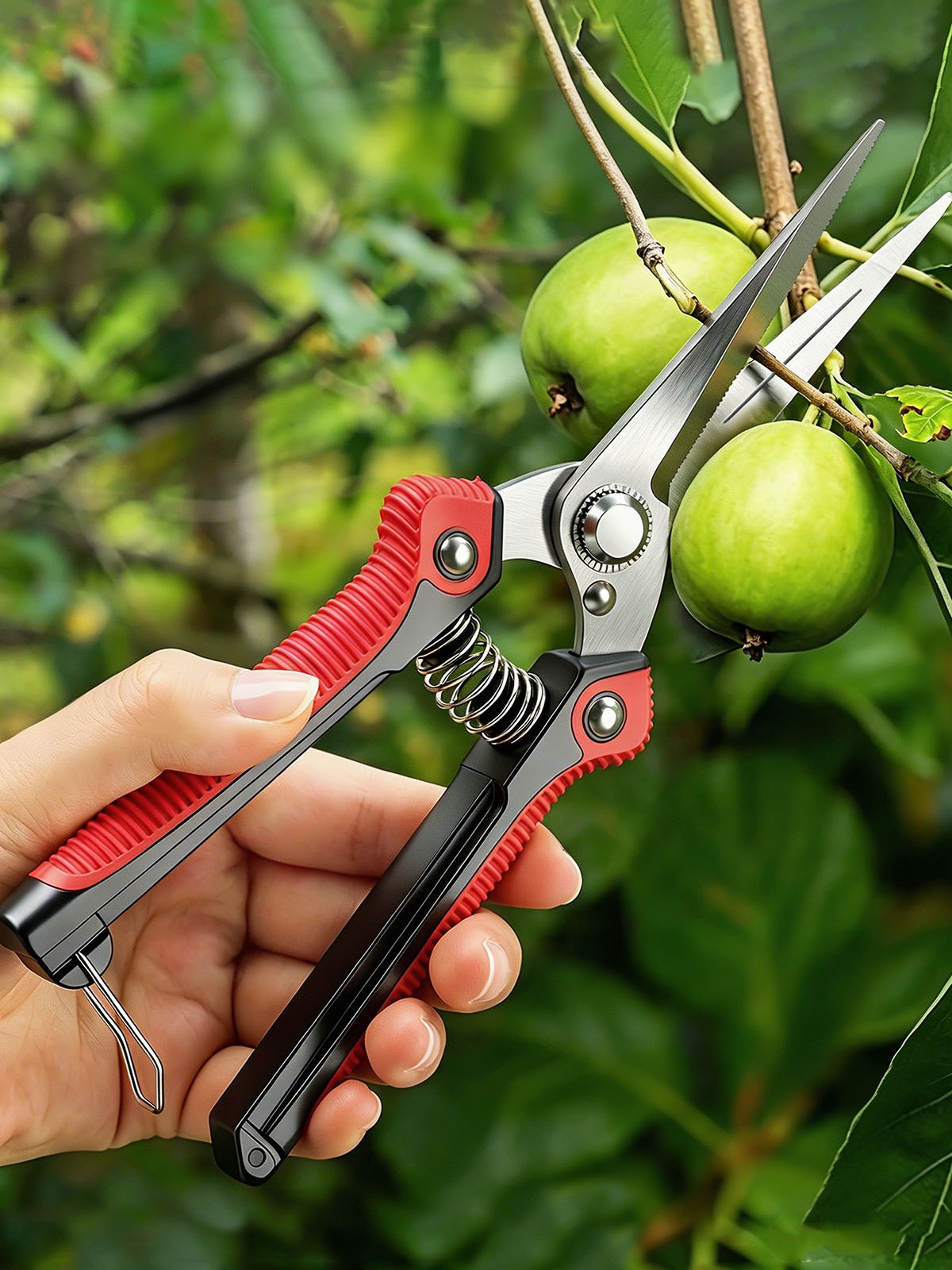 Gardening Tools Pink - NEWSHARK Roestvrijstalen snoeischaar Scherpe takkenschaar Antisliphandvat