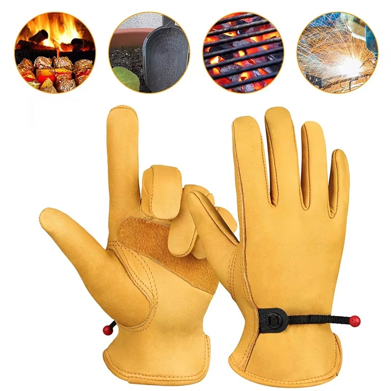 Gardening Tools Gloves - Leren handschoenen voor mannen, werkhandschoenen van