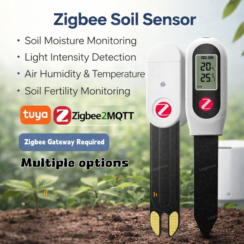 Moisture Meter Plant - Zigbee Bodemvochtsensor Tuya Smart Life Vruchtbaarheid