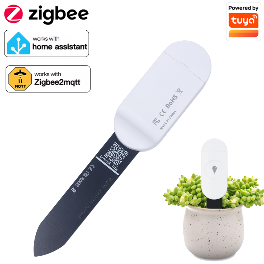 Moisture Meter Plant - Tuya Zigbee Temperatuur Vochtigheid Vocht Detector