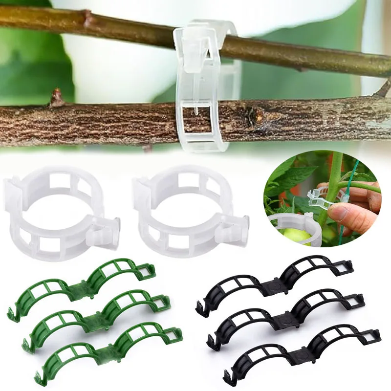 Gardening Tools For Vines - 100PCS Plant Bevestigingsclips Herbruikbare Plant Groenten