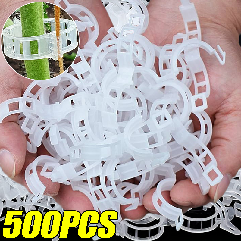 Gardening Tools For Vines - Herbruikbare plastic plantensteunclips, klemmen voor het