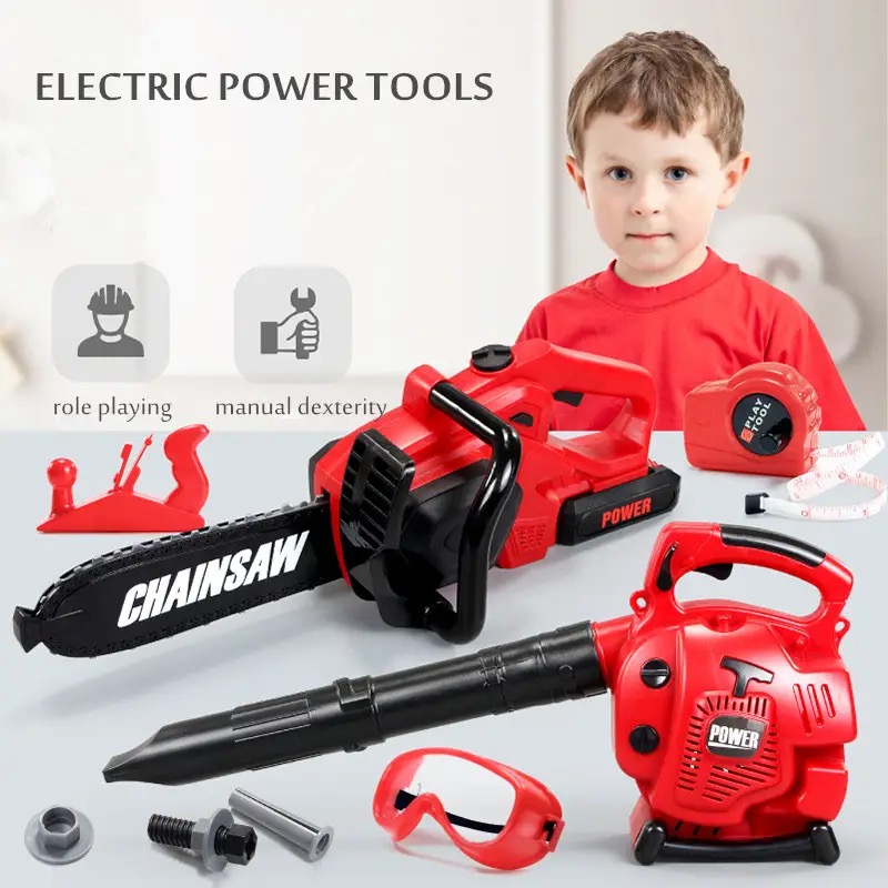 Gardening Tools 5 Year Old - Groot formaat kinderen elektronische kettingzaag kinderen