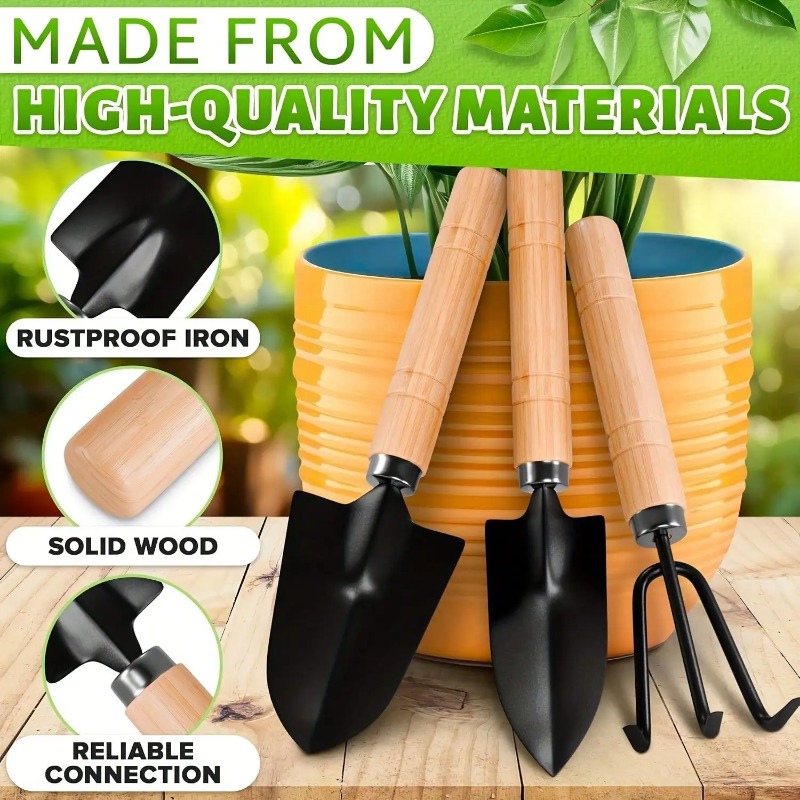 Gardening Tools Shovel - 3PC/1Set Mini Tuingereedschap Set Draagbare Kleine