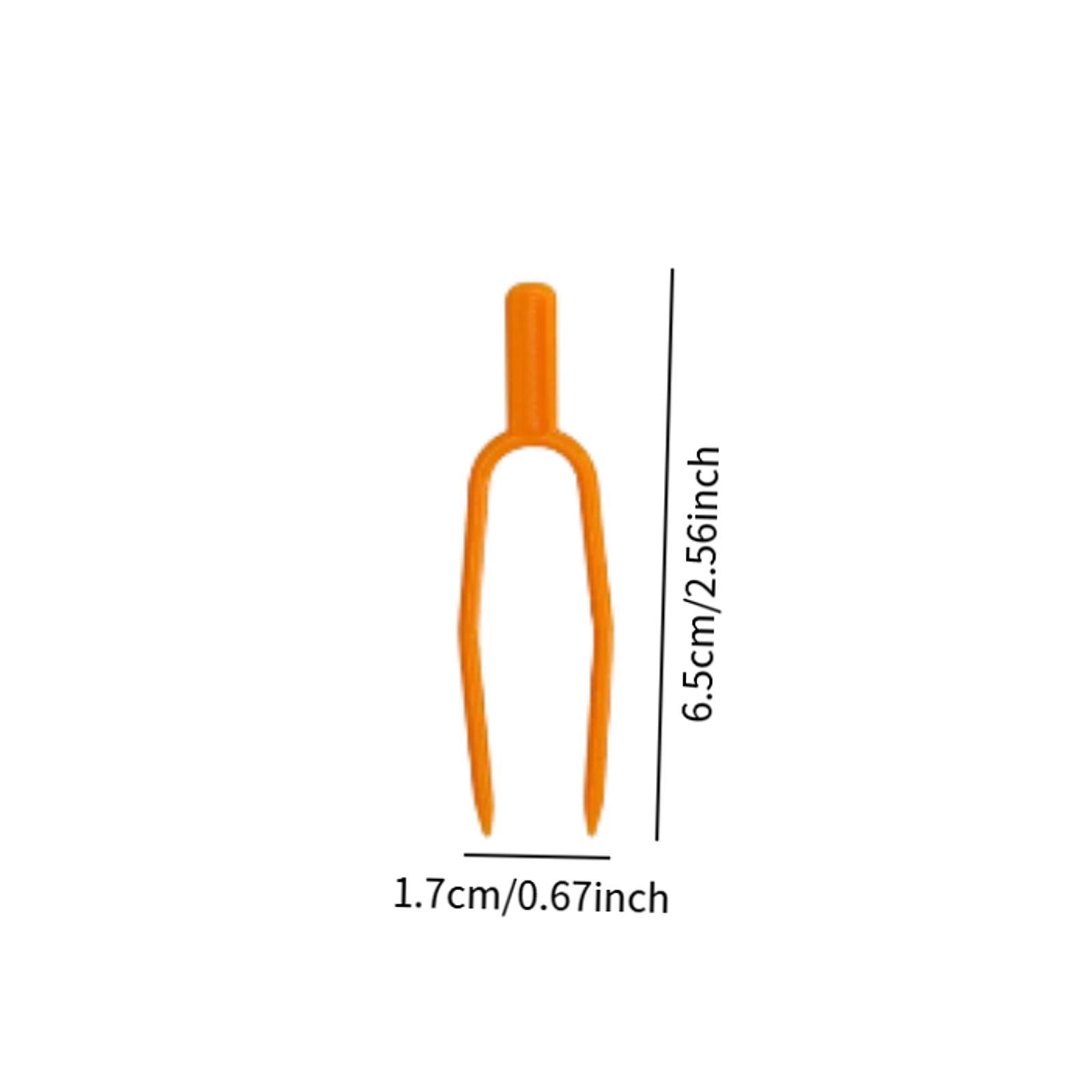 Gardening Tools For Vines - Plantenstengelklemmen Oranje Plastic Tuinondersteuningsclips Multifunctionele gereedschappen