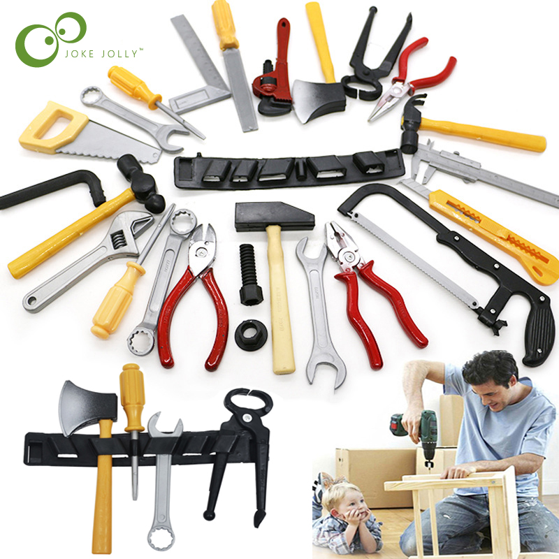 Gardening Tools 5 Year Old - 14 stks/partij Simulatie Reparatie Boor Gereedschap