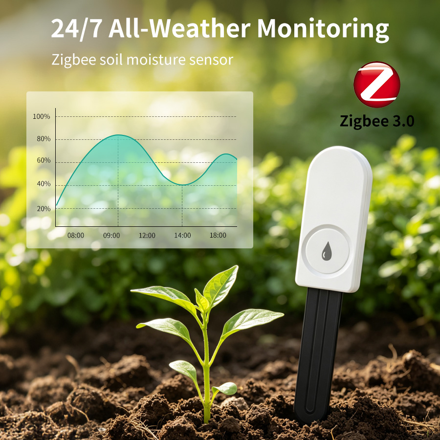 Slimme ZigBee Bodemvochtsensor - Moisture Meter Plant recensie en prijs
