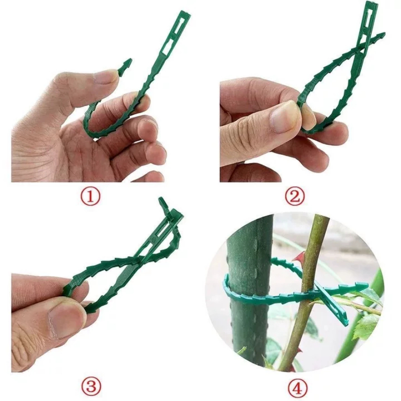 Herbruikbare tuinkabelbinders  - Gardening Tools For Vines recensie en prijs