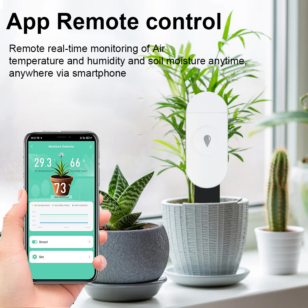 Tuya Zigbee Temperatuur Vochti - Moisture Meter Plant recensie en prijs