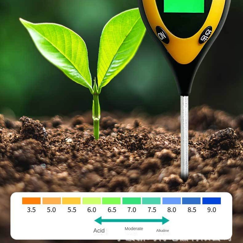 Bodem PH Tester 4 in 1 PH Bode - Moisture Meter Plant recensie en prijs
