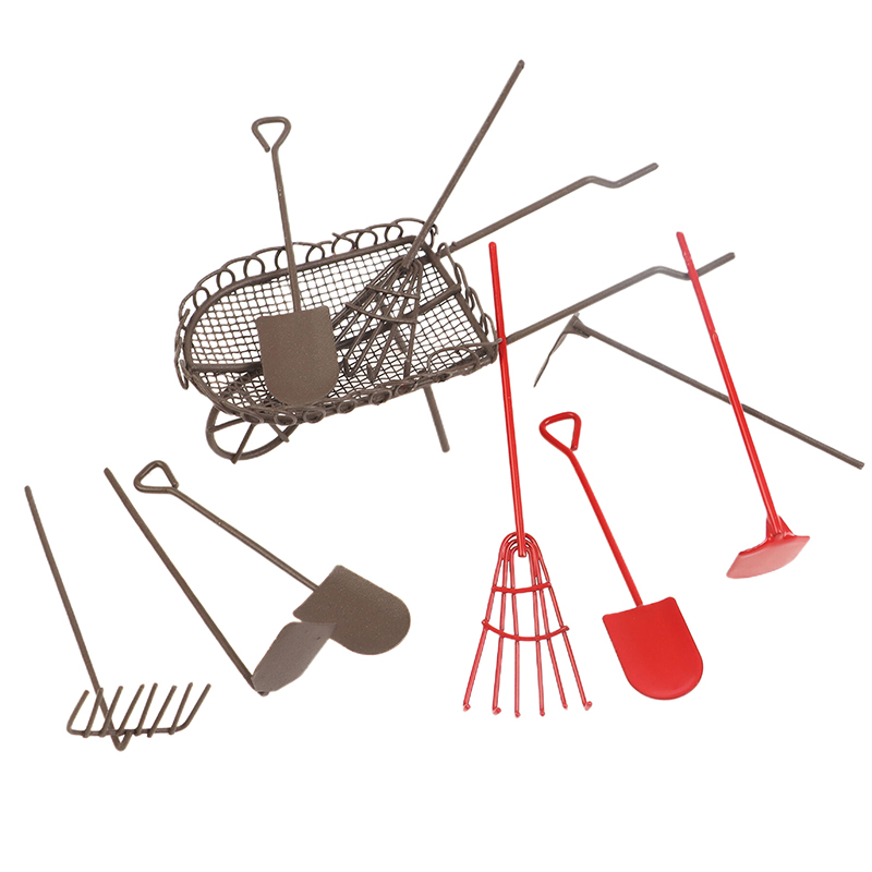 1/12 Poppenhuis Simulatie Tuin - Gardening Tools Shovel recensie en prijs
