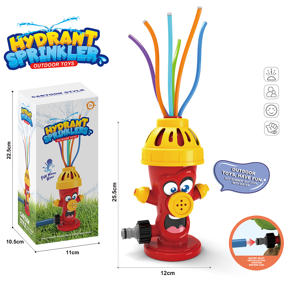 Hydrant Sprinkle Water Spray T - Gardening Tools Cartoon recensie en prijs