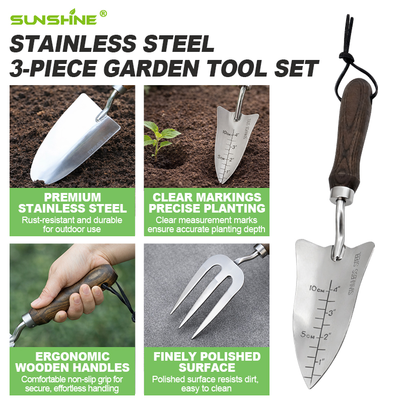 Tuin Gereedschap Set 3-delig M - Gardening Tools Shovel recensie en prijs
