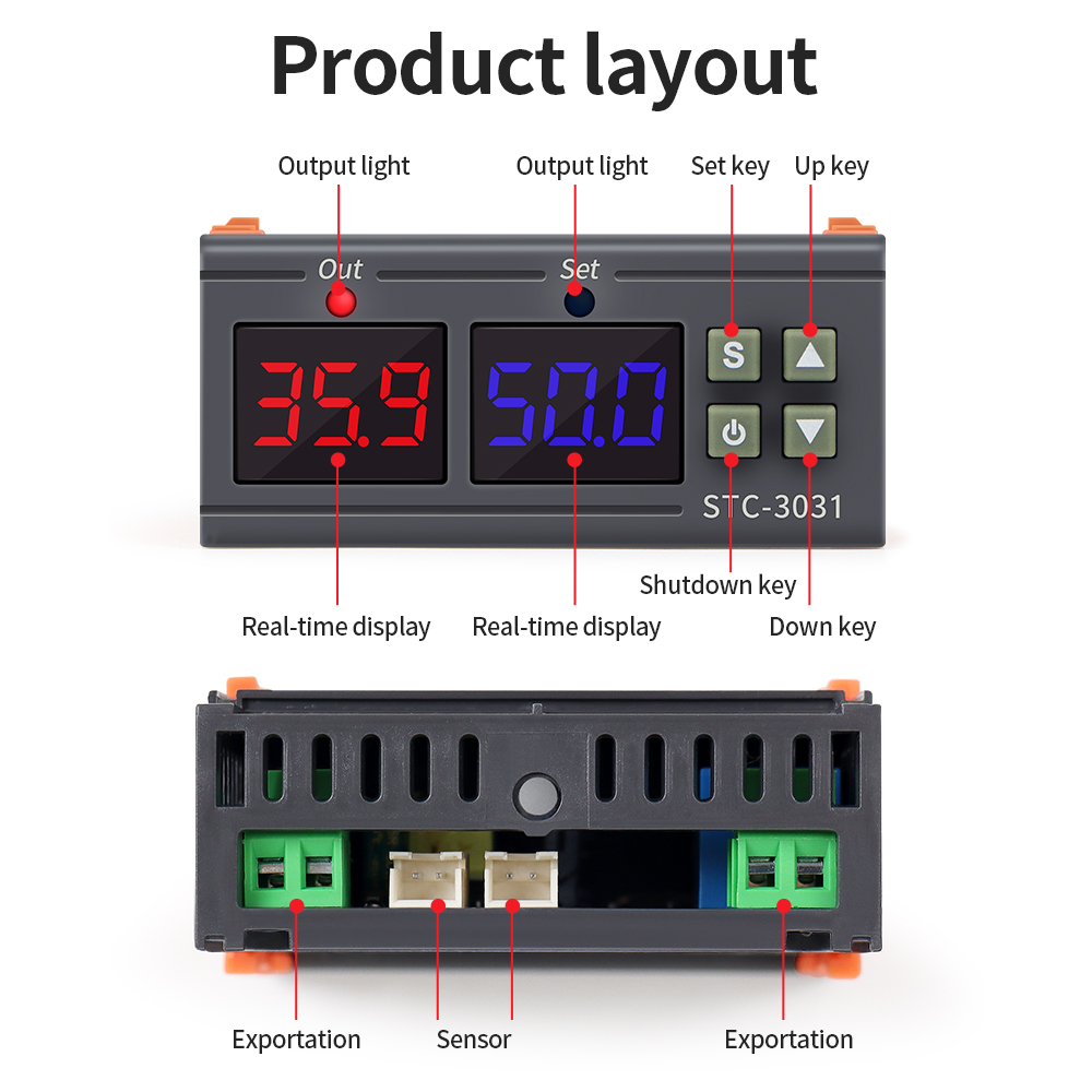 STC-3029 / 3030 / 3031 Vochtre - Moisture Meter Plant recensie en prijs