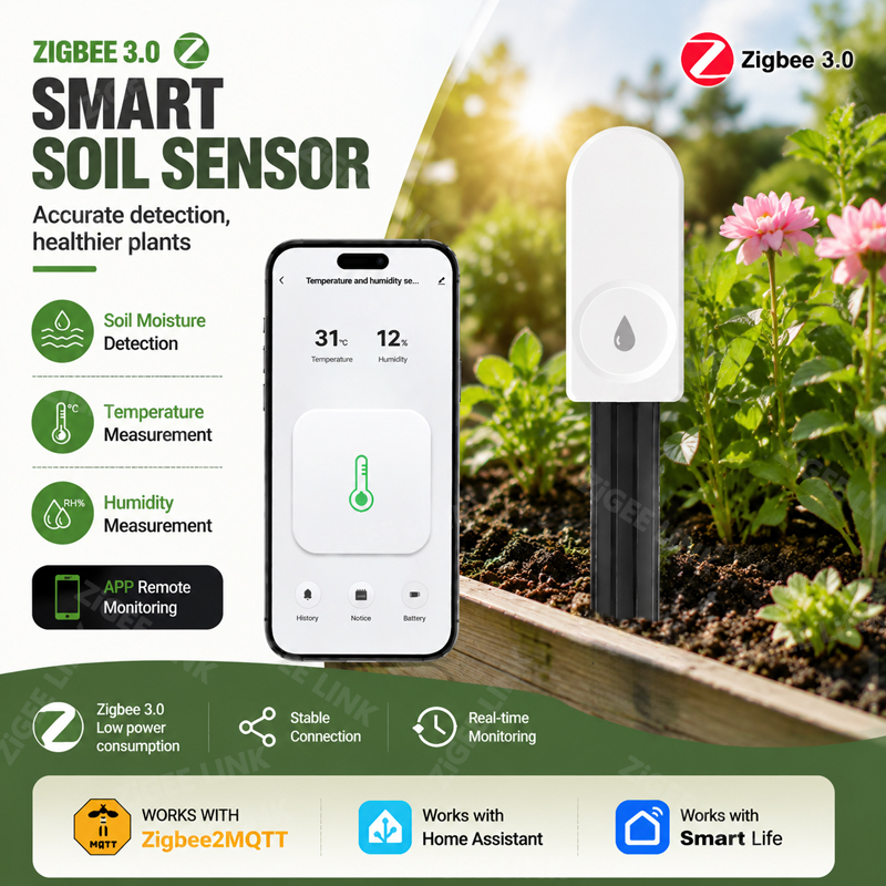 Zigbee3.0 Draadloze Bodemteste - Moisture Meter Plant recensie en prijs