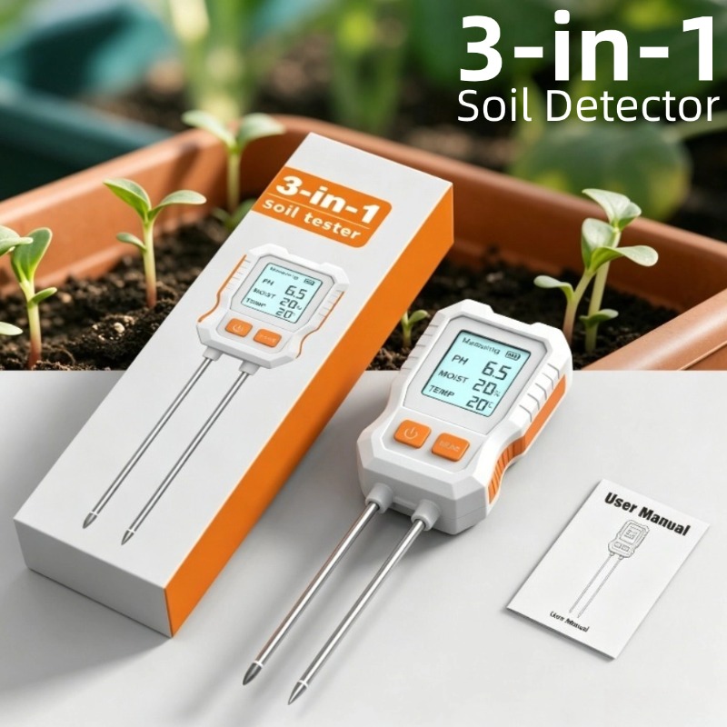 3-in-1 digitale bodemtester me - Moisture Meter Plant recensie en prijs