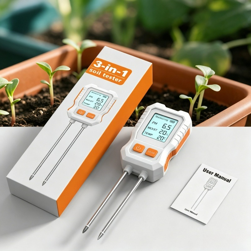 3-in-1 digitale bodemtester me - Moisture Meter Plant recensie en prijs