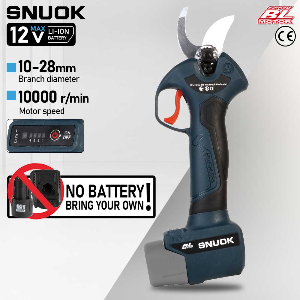 SNUOK 12V Borstelloze Elektris - Gardening Tool Diy recensie en prijs