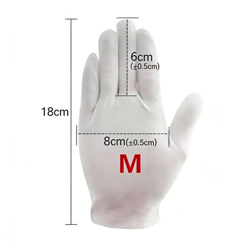 1/5 paar wegwerp witte katoene - Gardening Tools Gloves recensie en prijs