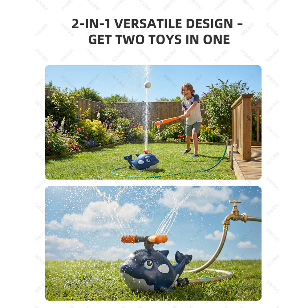 Cartoon Walvis Sprinkler Buite - Gardening Tools Cartoon recensie en prijs